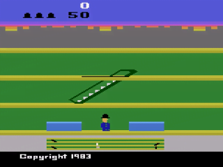 Keystone Kapers title screen for Atari 2600